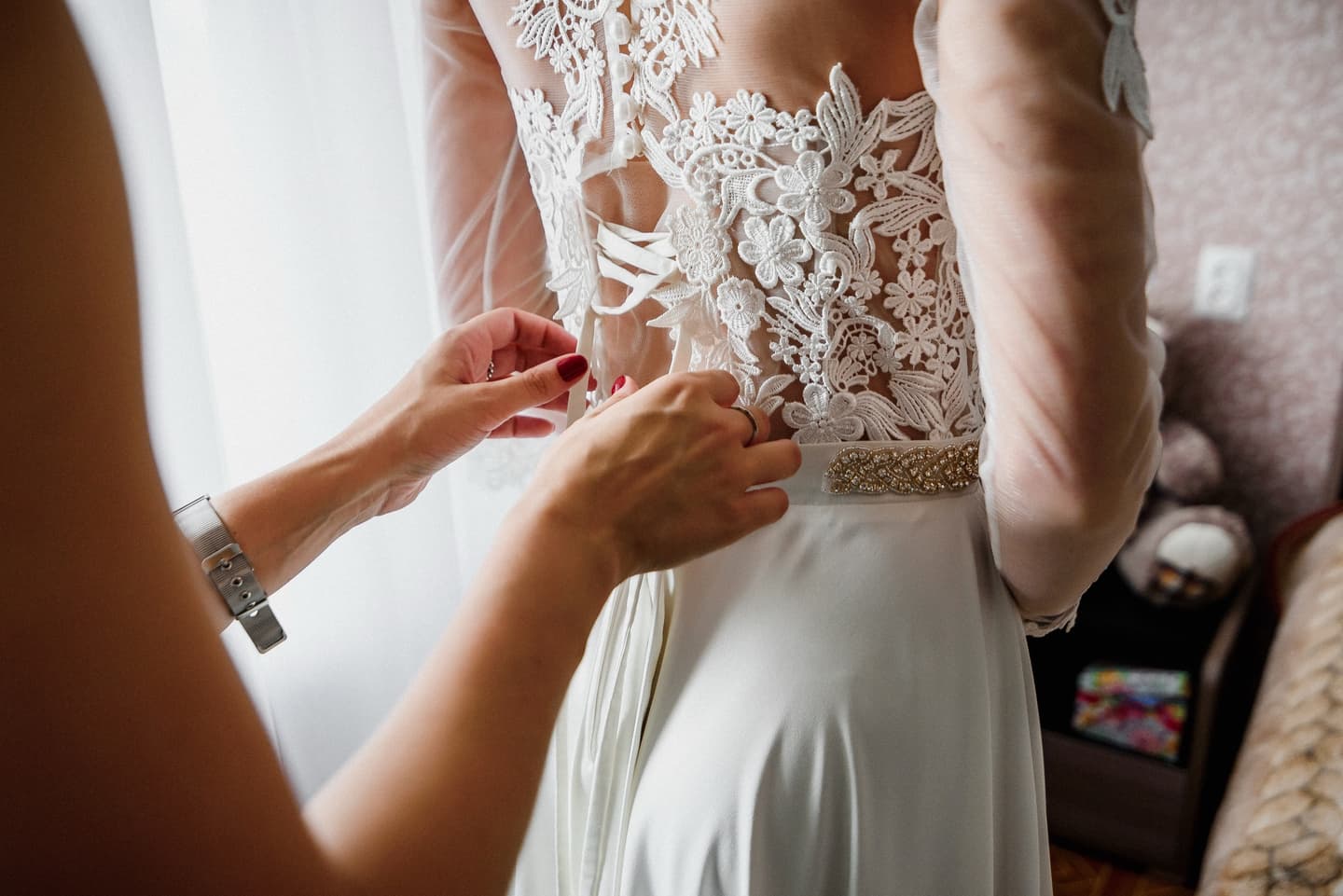 Bridal fitting — Pear Tree Clothing Alterations, Lakewood Ranch FL