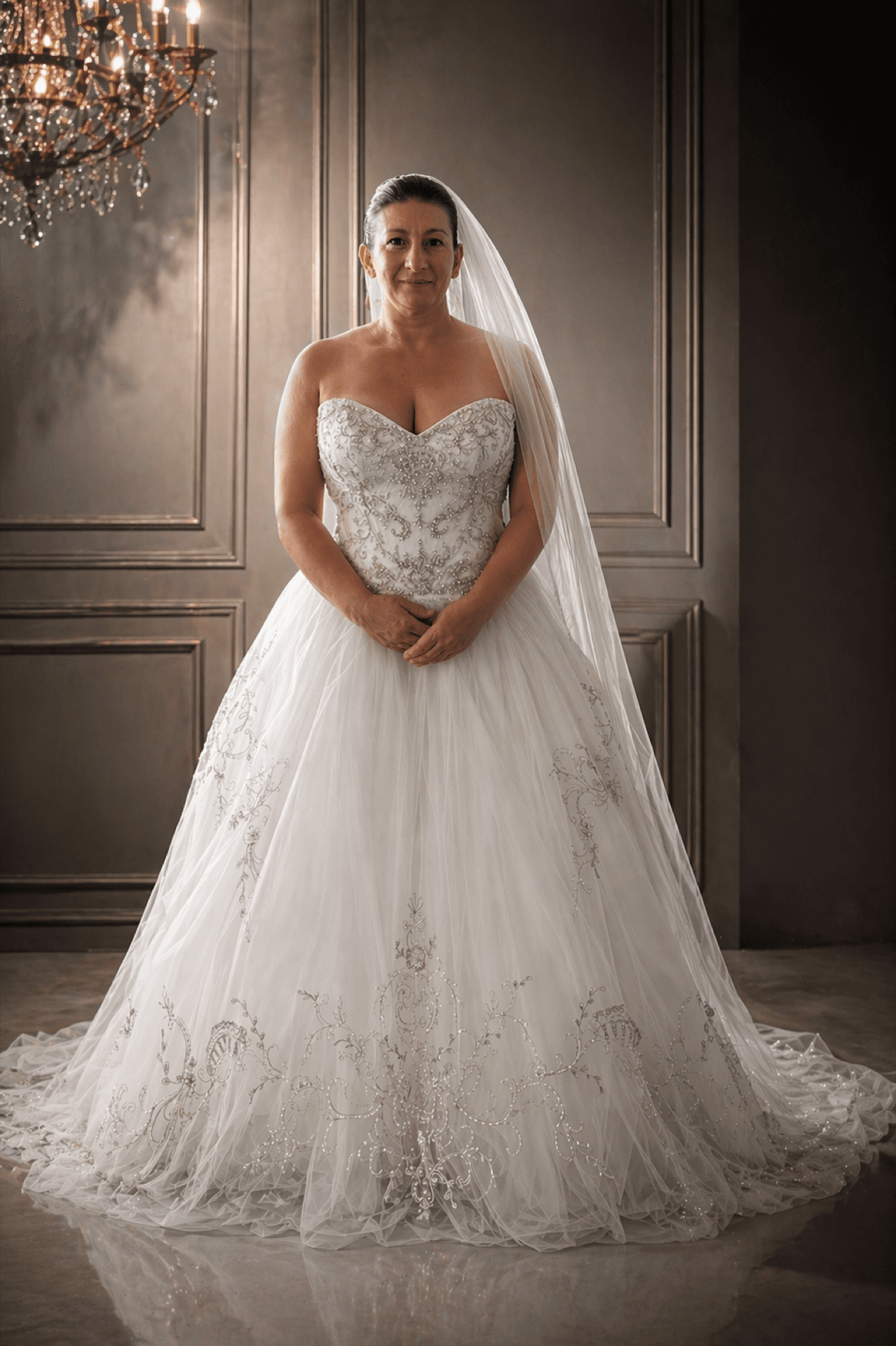 Wedding gown hem and waist alteration — Lakewood Ranch
