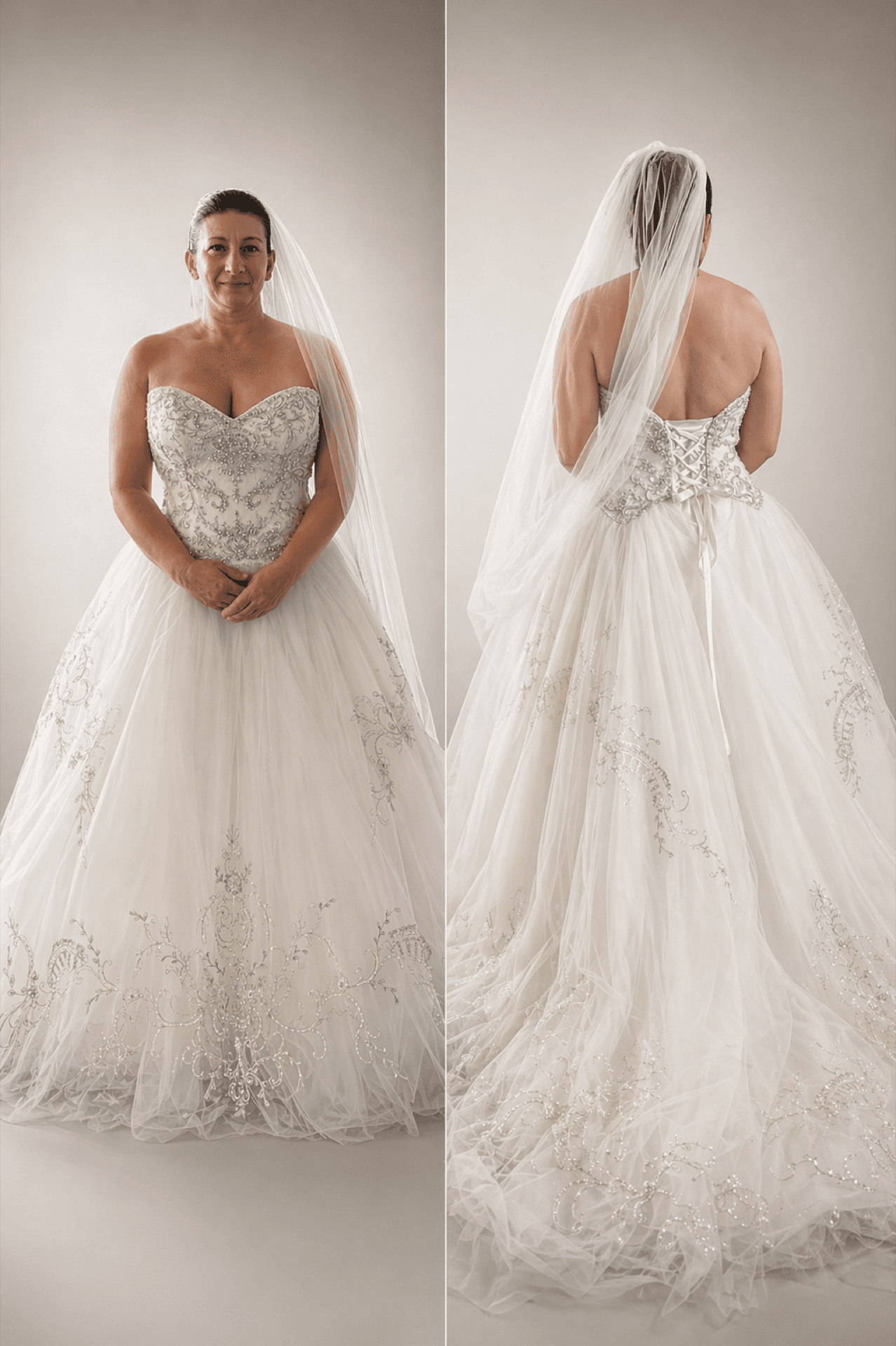 Bridal dress detail work — Pear Tree Clothing Alterations